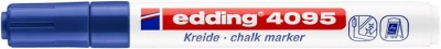 Krétamarker, 2-3 mm, kúpos, EDDING "4095", kék