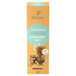 Kávékapszula, 10 db, TCHIBO "Cafissimo Espresso Toasted Nut"