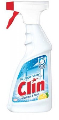 CLIN Ablaktisztító Windows &amp; Glass 500ml, szórófejes